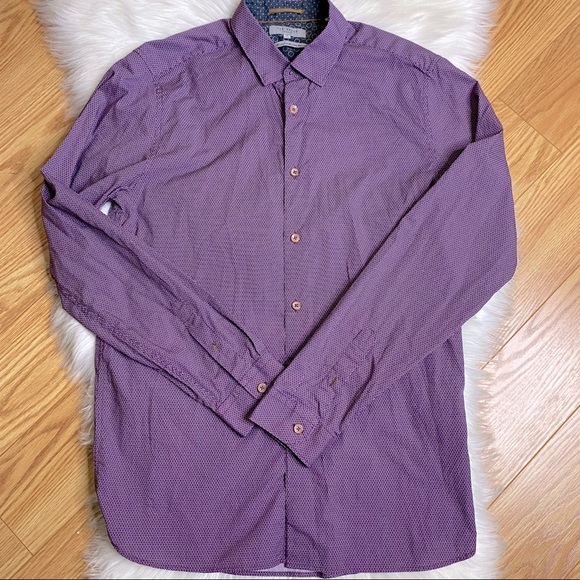 Ted Baker London Other - Ted Baker London Collared Button Up Shirt Size Med